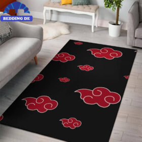 Akatsuki Cloud Naruto Teppich Wohnzimmer Küchenteppich Teppichboden, Für echte Konoha Fans