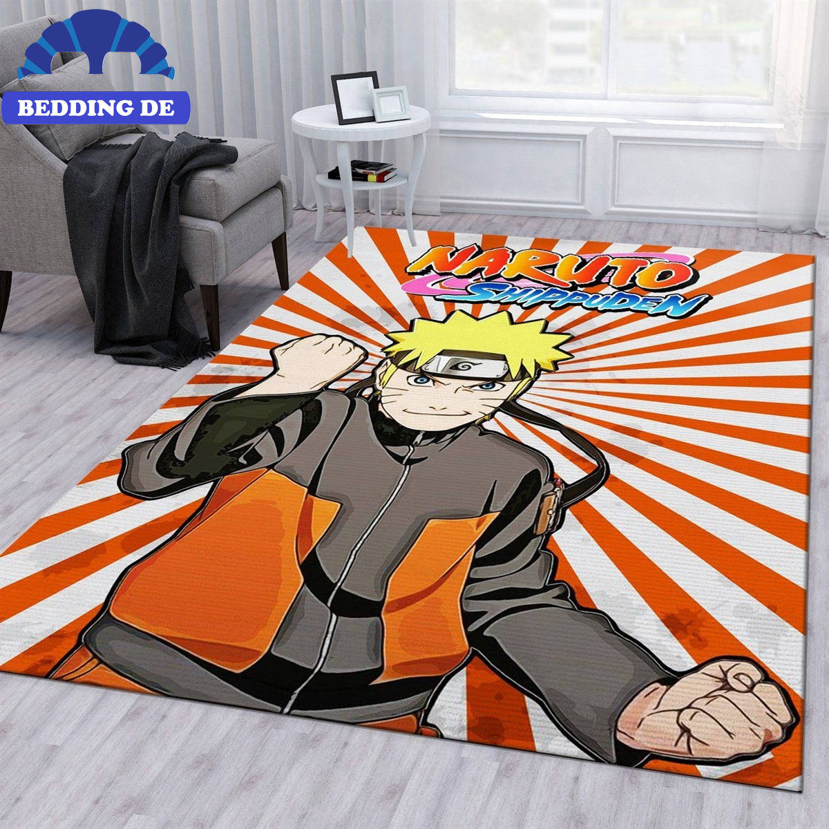 Anime Naruto Uzumaki Teppich Wohnzimmer Küchenteppich Teppichboden, Für Sammler und Anime Liebhaber