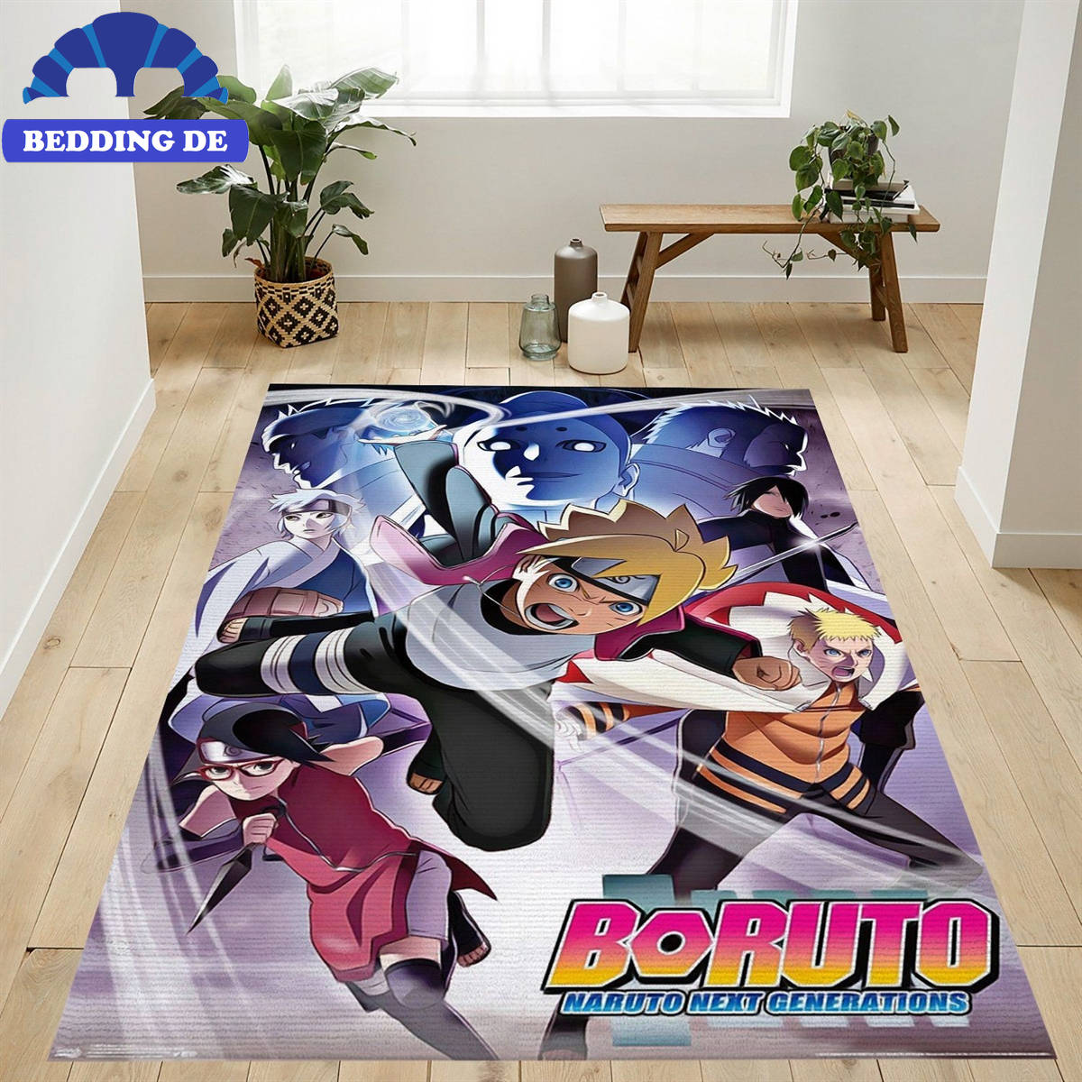 Boruto Naruto Teppich, Legendäres Hokage Design
