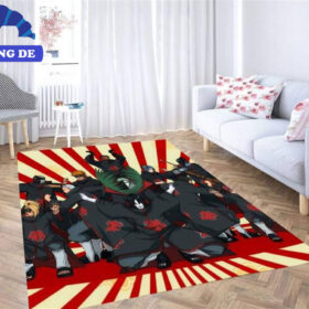 Naruto Akatsuki Wallpaper Teppich Wohnzimmer Küchenteppich Teppichboden, Original Naruto Shippuden Vibe