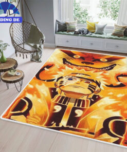 naruto and kurama look me in my eye manga christmas gifts teppich wohnzimmer kchenteppich teppichboden 1.jpg