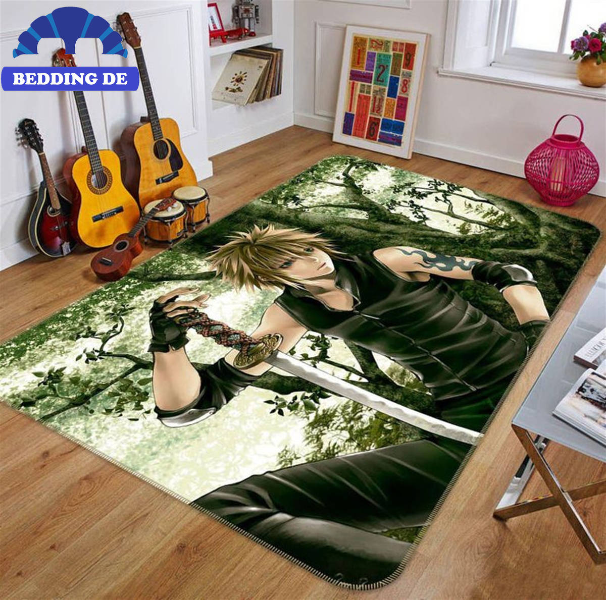 Naruto Anime 23 - Teppich Wohnzimmer Küchenteppich Teppichboden, Gemütlichkeit im Otaku Stil