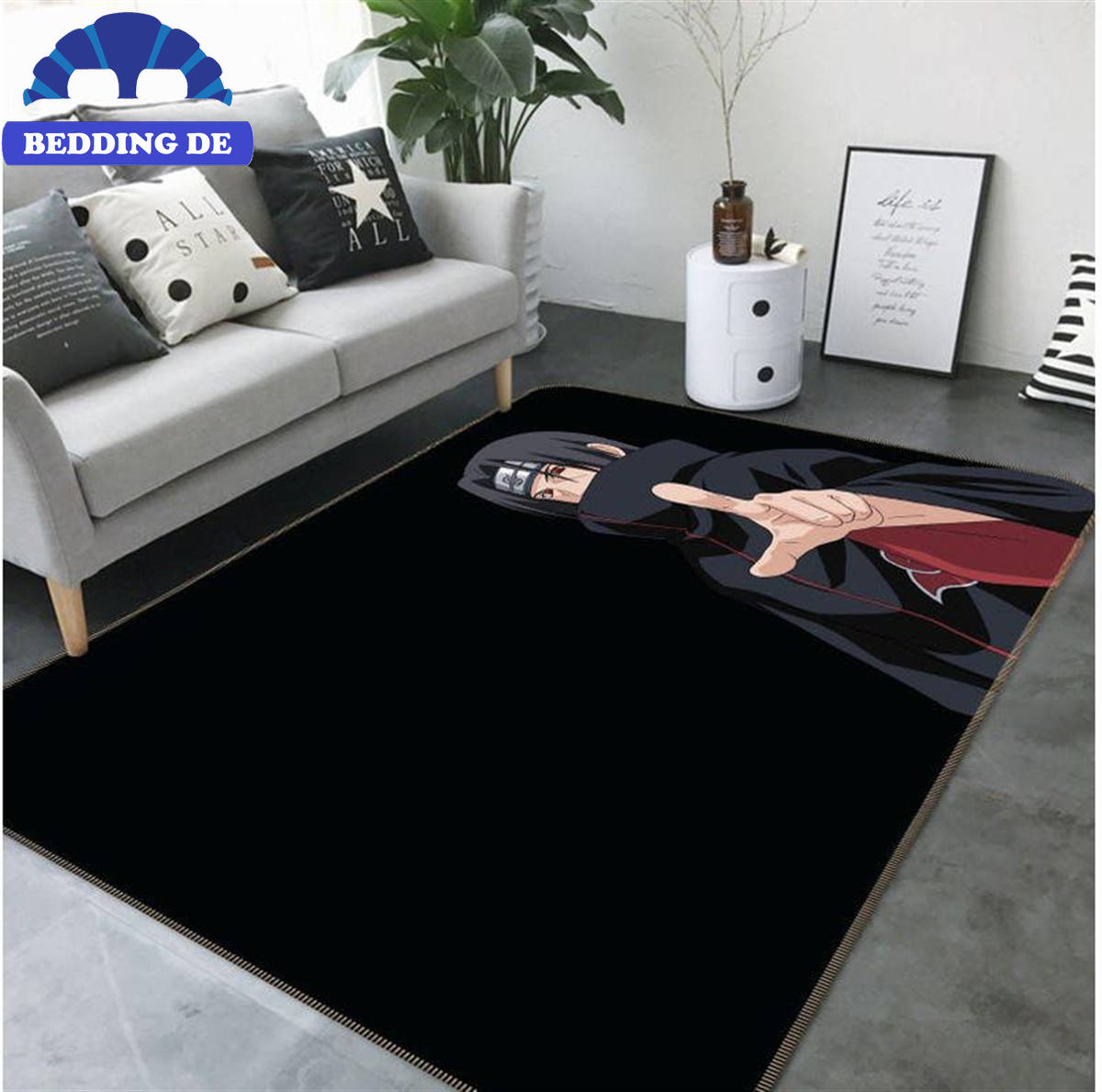 Naruto Anime 28 - Teppich Wohnzimmer Küchenteppich Teppichboden, Anime Deko für dein Zuhause
