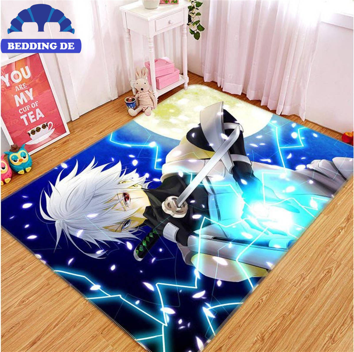 Naruto Anime 40 - Teppich Wohnzimmer Küchenteppich Teppichboden, Original Naruto Shippuden Vibe