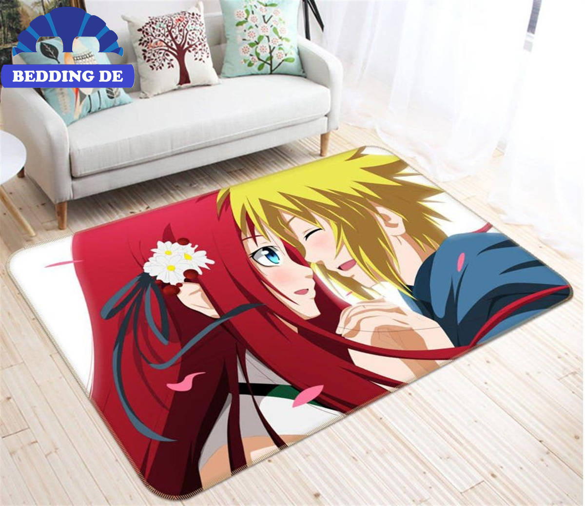 Naruto Anime 45 - Teppich Wohnzimmer Küchenteppich Teppichboden, Für Sammler und Anime Liebhaber