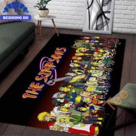 Naruto As The Simpsons Teppich, Für echte Konoha Fans