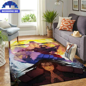 Naruto Characters Teppich Wohnzimmer Küchenteppich Teppichboden, Premium Manga Teppich