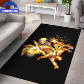 Naruto Fighting Bijuu Mode Eight Trigram Seal Teppich Wohnzimmer Küchenteppich Teppichboden, Für Sammler und Anime Liebhaber