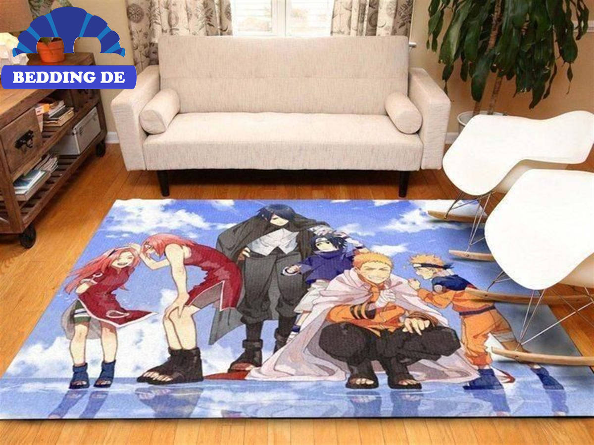 Naruto Floor Area Teppich Anime, Stilvoll und Pflegeleicht