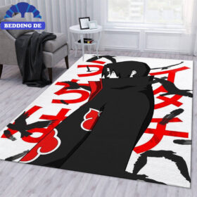 Naruto Itachi Anime Area Teppich Wohnzimmer Küchenteppich Teppichboden, Für echte Konoha Fans