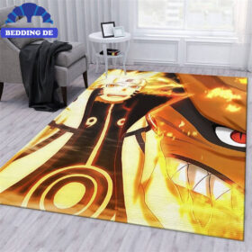 Naruto Kurama Mode Anime - Teppich Wohnzimmer Küchenteppich Teppichboden, Für Sammler und Anime Liebhaber