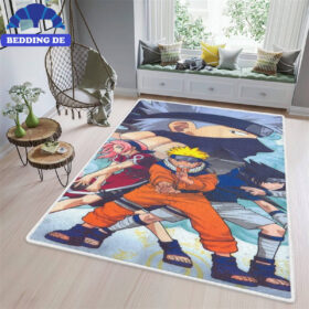 Naruto Manga - Teppich Wohnzimmer Küchenteppich Teppichboden, Dein Anime Schlafzimmer Upgrade