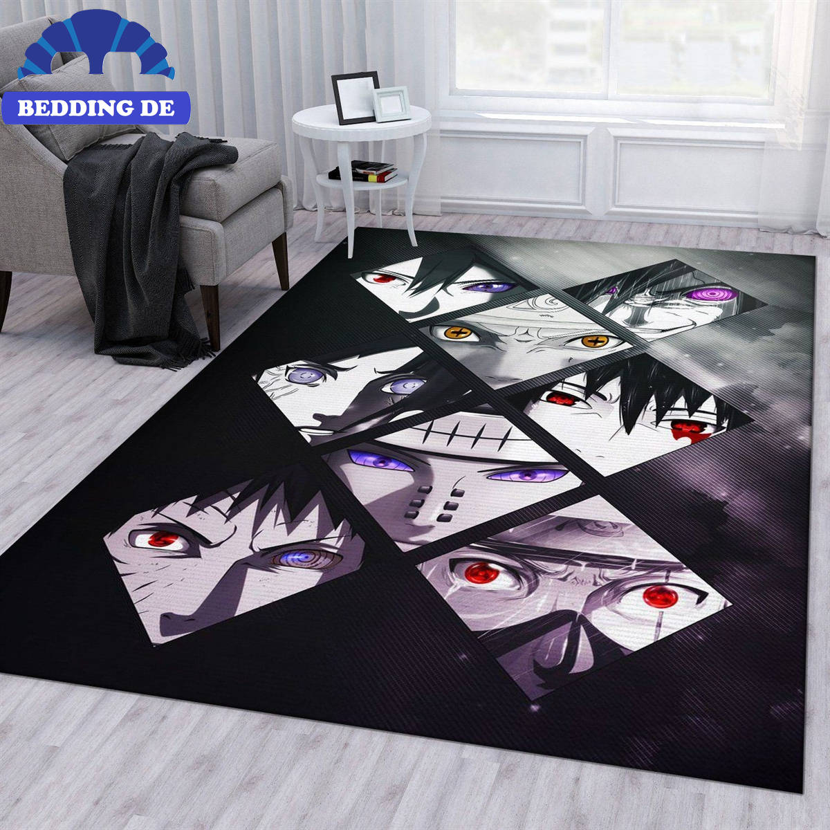 Naruto Mashup Anime Teppich Wohnzimmer Küchenteppich Teppichboden, Hochwertiger Otaku Style