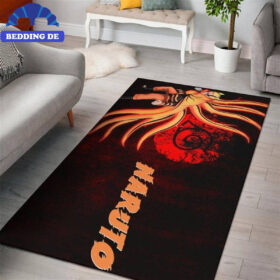 Naruto Nine Tails Teppich Wohnzimmer Küchenteppich Teppichboden, Das ultimative Geschenk für Anime Fans