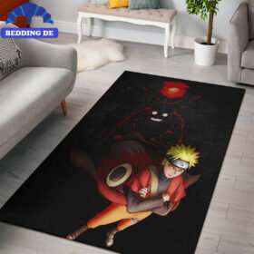Naruto Sage Mode With Four Tails Naruto Teppich Wohnzimmer Küchenteppich Teppichboden, Einzigartiges Anime Design