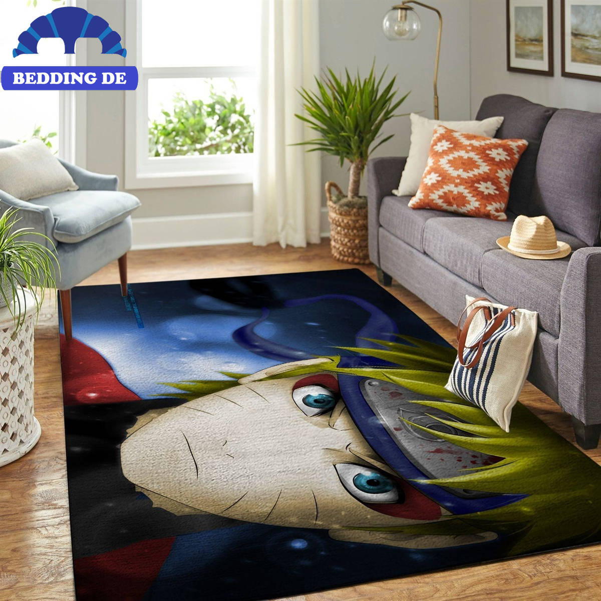 Naruto Themed Teppich Wohnzimmer Küchenteppich Teppichboden, Dein Anime Schlafzimmer Upgrade