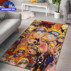 Naruto Uzumaki Teppich Wohnzimmer Küchenteppich Teppichboden, Ninja Style für deinen Boden