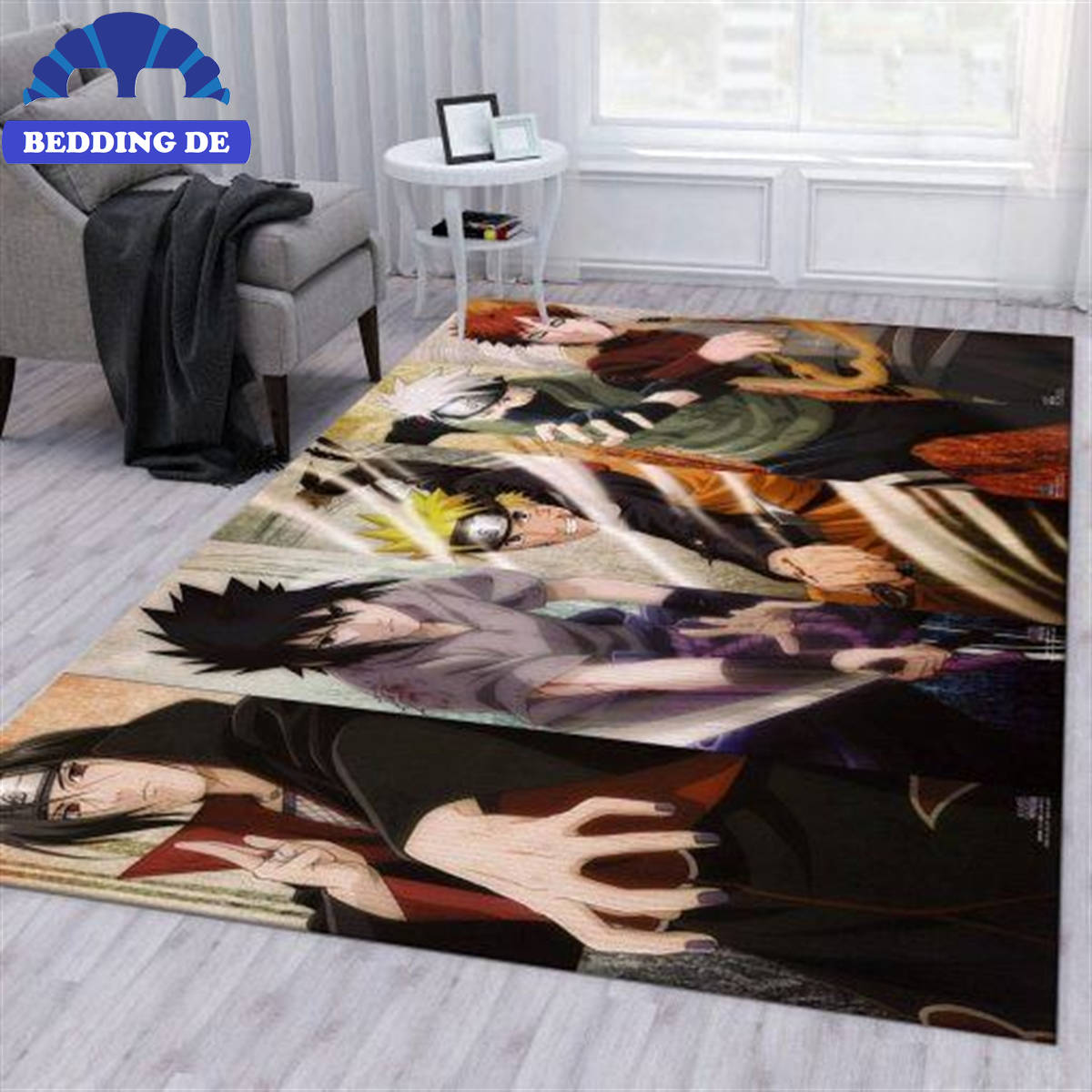 Naruto Ver3 Anime Teppich Wohnzimmer Küchenteppich Teppichboden, Anime Deko für dein Zuhause
