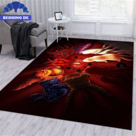Naruto Ver5 Anime Teppich Wohnzimmer Küchenteppich Teppichboden, Legendäres Hokage Design