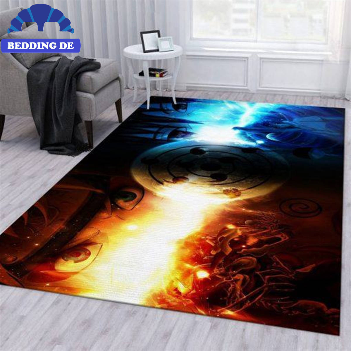 Naruto Ver7 Manga Teppich Wohnzimmer Küchenteppich Teppichboden, Anime Deko für dein Zuhause