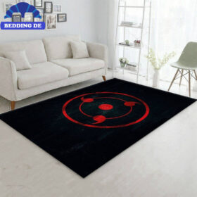 Sharingan Naruto Teppich Wohnzimmer Küchenteppich Teppichboden, Exklusives Akatsuki Design