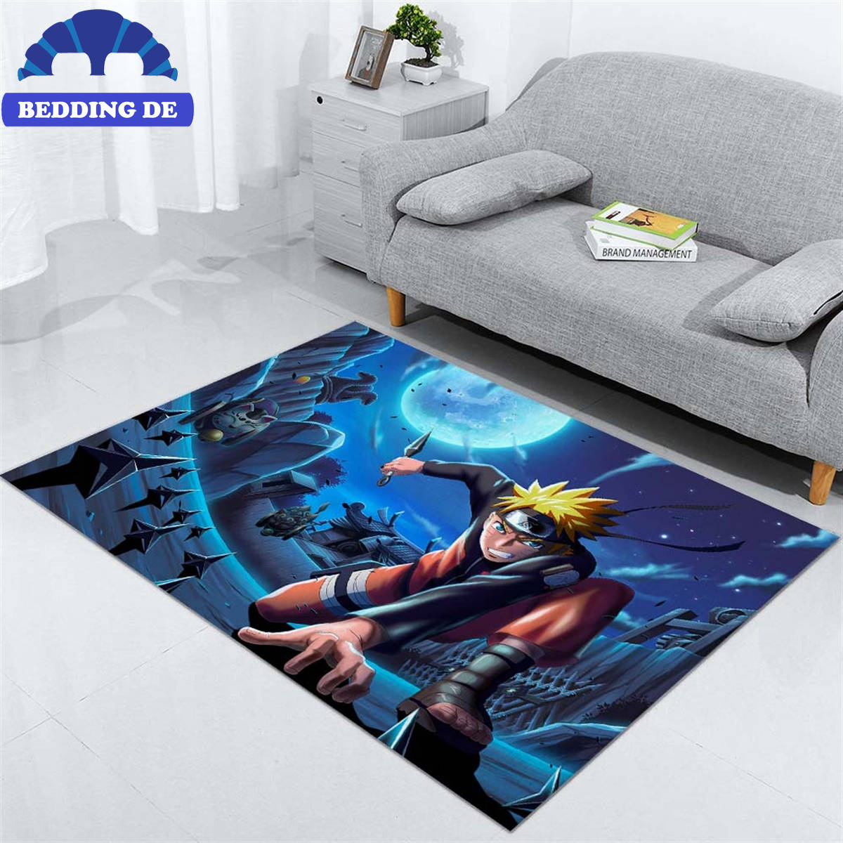 Teppich Anime Charakter Naruto Uzumaki Beddingde01, Stilvoll und Pflegeleicht