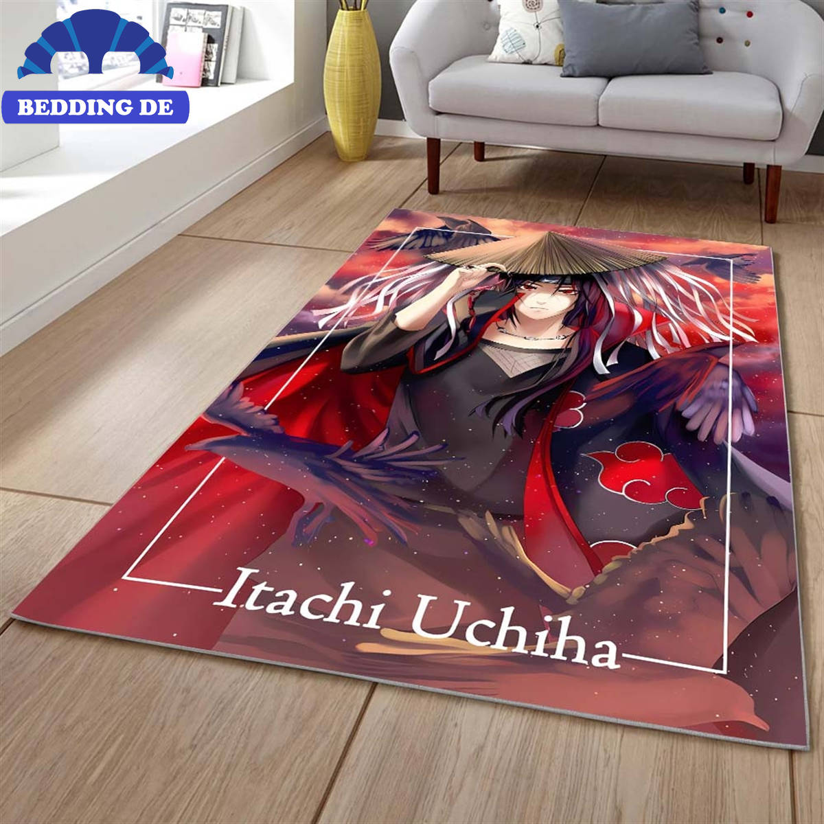 Teppich Itachi Uchiha In Naruto Cool 02, Exklusives Akatsuki Design