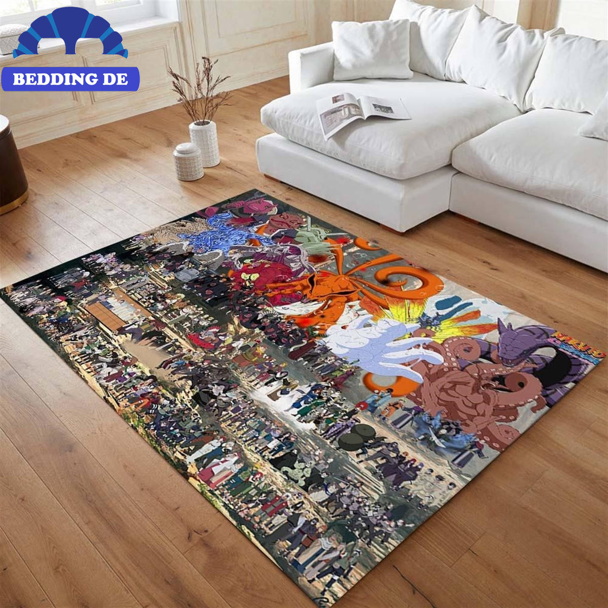 Teppich Naruto Alle Charaktere Bde05 Teppich Für Wohnzimmer Teppich Für Schlafzimmer Rutschfest Waschbar Teppich Kinderzimmer Teppich Rund, Das ultimative Geschenk für Anime Fans