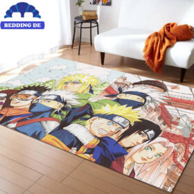 Teppich Naruto Alle Charaktere Beddingde01, Für echte Konoha Fans