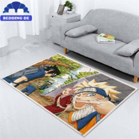 Teppich Naruto Alle Charaktere Beddingde07, Gemütlichkeit im Otaku Stil