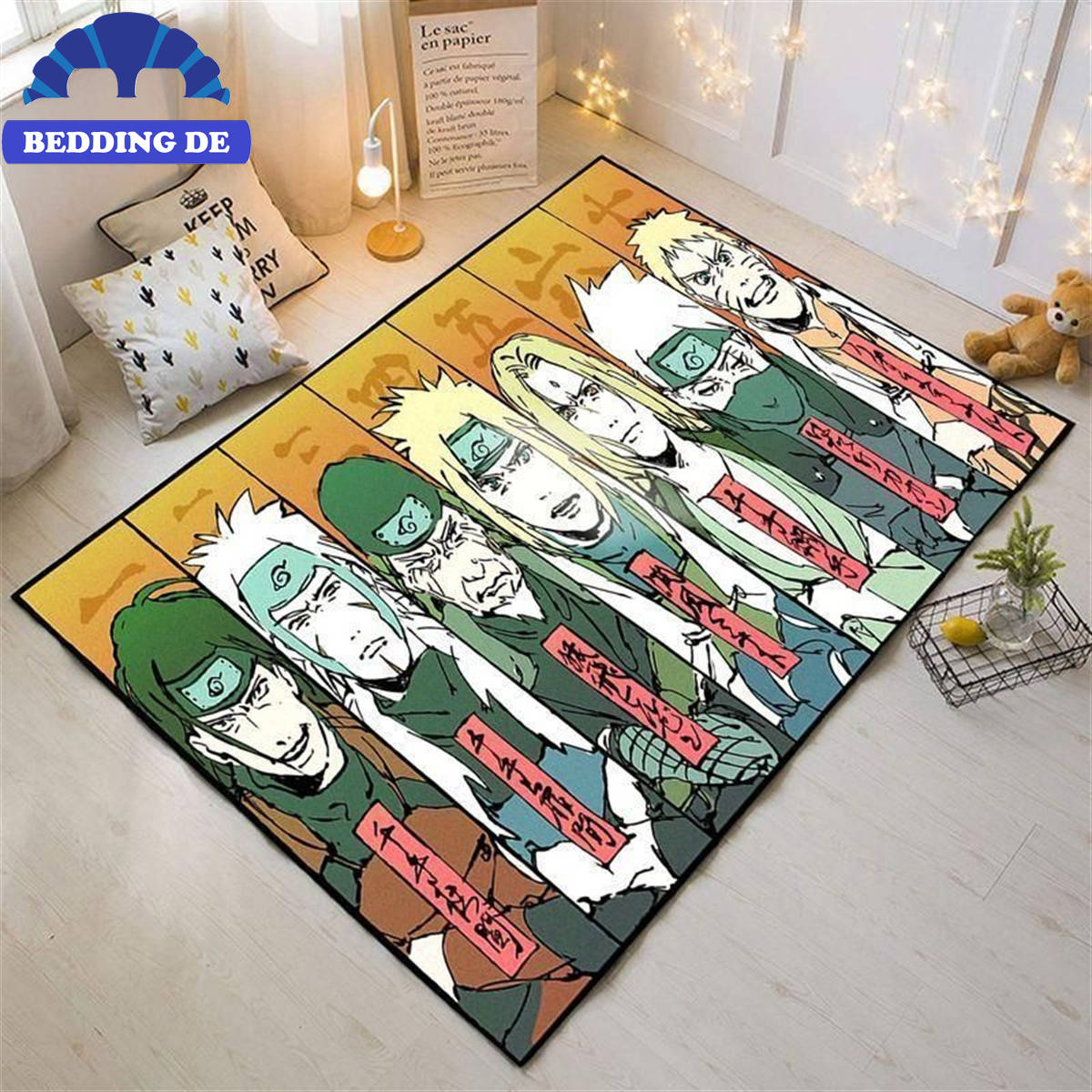 Teppich Naruto Area Teppich, Hochwertiger Otaku Style