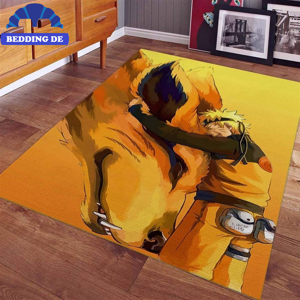 Teppich Naruto Uzumaki Charakter 01 Teppich Für Wohnzimmer Teppich Für Schlafzimmer Rutschfest Waschbar Teppich Kinderzimmer Teppich Rund, Stilvoll und Pflegeleicht