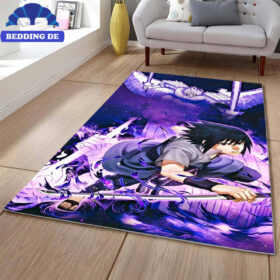 Teppich Uchiha Sasuke Im Naruto Charakter Beddingde03, Für echte Konoha Fans