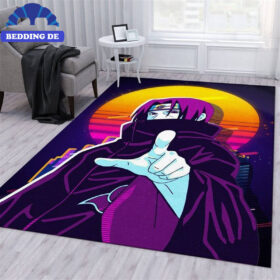 Uchiha Itachi Naruto Anime 6 - Teppich Wohnzimmer Küchenteppich Teppichboden, Legendäres Hokage Design